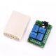 12V 315M/433MHz 1/2/4/ way 220V learning type wireless intelligent remote control switch relay module