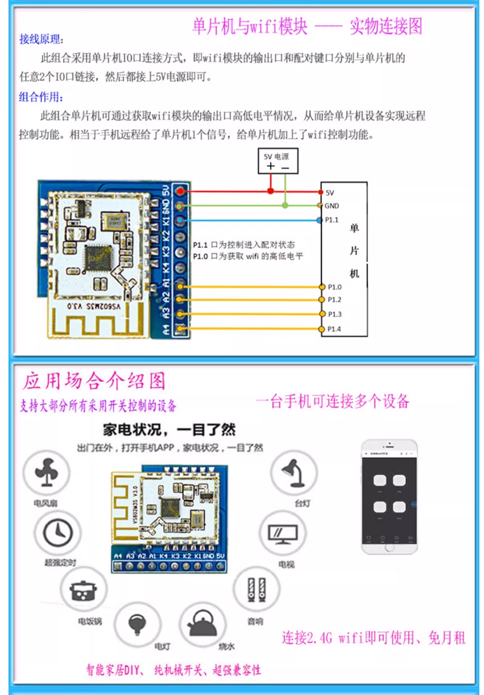 Bluetooth dual-mode APP wireless 12V24V relay module