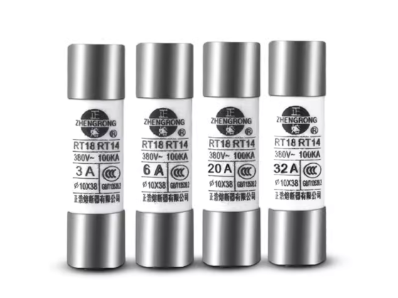 R015 fuse RO15/RT18 1A2A5A10A16A20A25A32A ceramic fuse tube 10*38mm