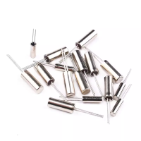 3x8mm cylindrical passive crystal 2x6 quartz crystal 32.768KHz directly inserted quartz crystal 32768K