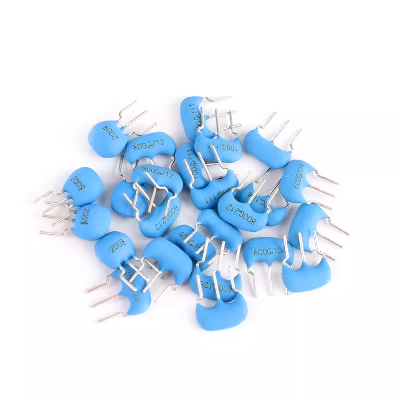 CSTLS8M00G53-B0 4M 6M 8M 10M 16M 20MHZ direct insert ceramic crystal 3 pin DIP-3
