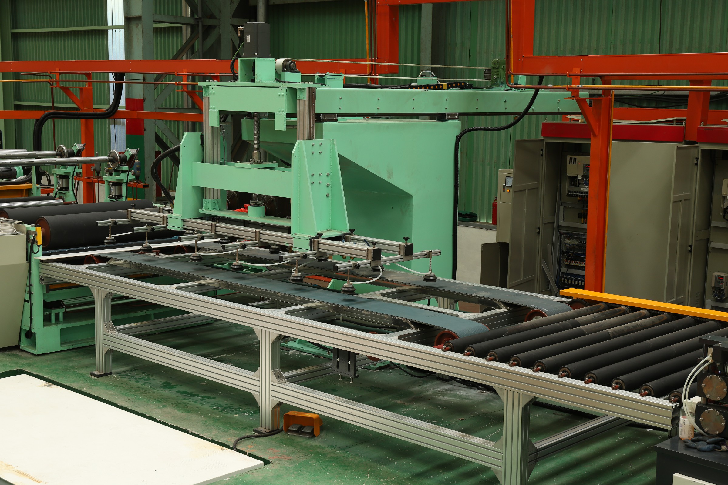 Stainless Steel Sheet Buffing Machine Aotumatic