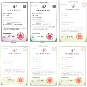 Certificate of patent