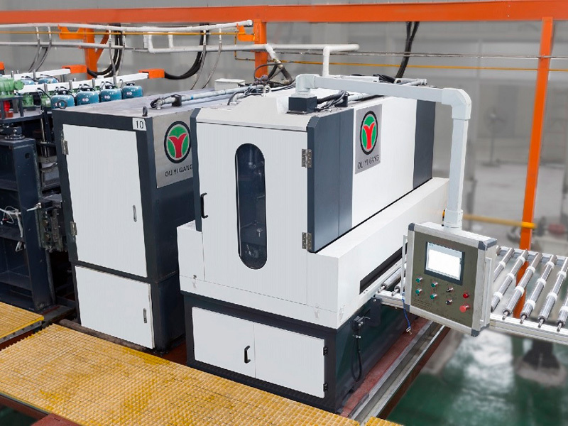 Mesin pemoles cermin stainless steel coil no.8