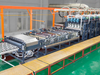Mesin pemoles cermin stainless steel coil no.8