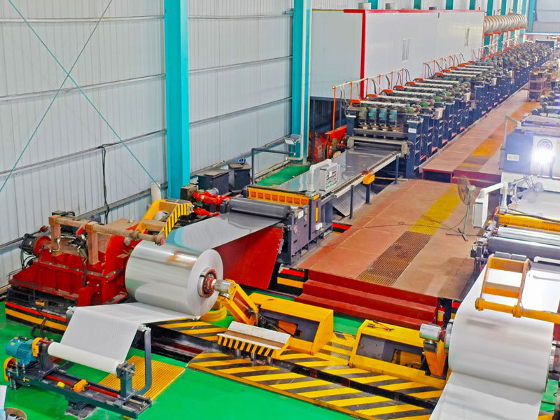 NO.8 Buffing machine for Stainless Steel Coil