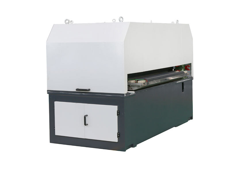 Máquina pulidora de bobinas de acero inoxidable con correa abrasiva