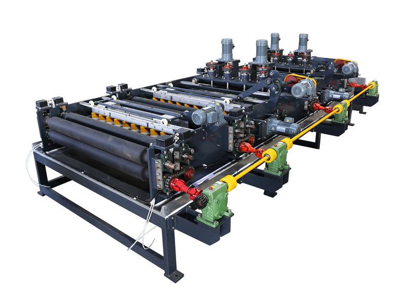 Máquina pulidora de bobinas de acero inoxidable con correa abrasiva