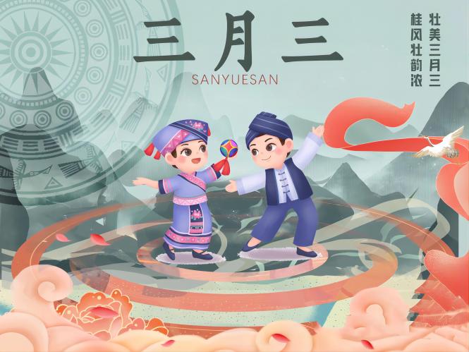 Traditional Chinese festival-SANYUESAN