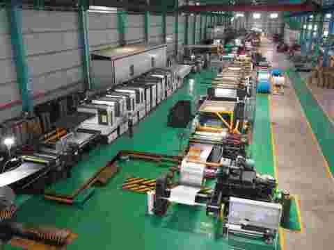 Stainless steel coil oil polishing machine