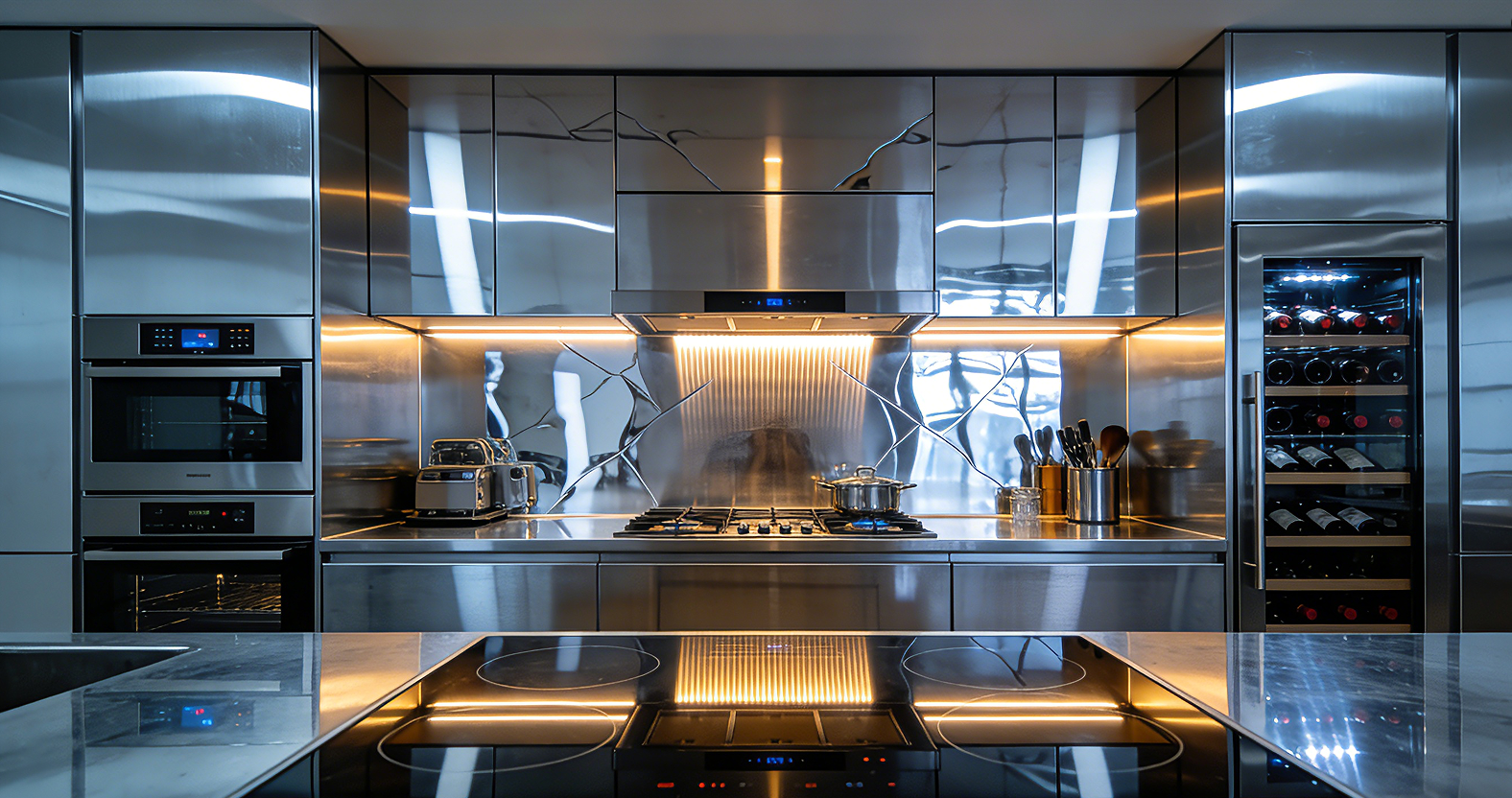 mirror production line