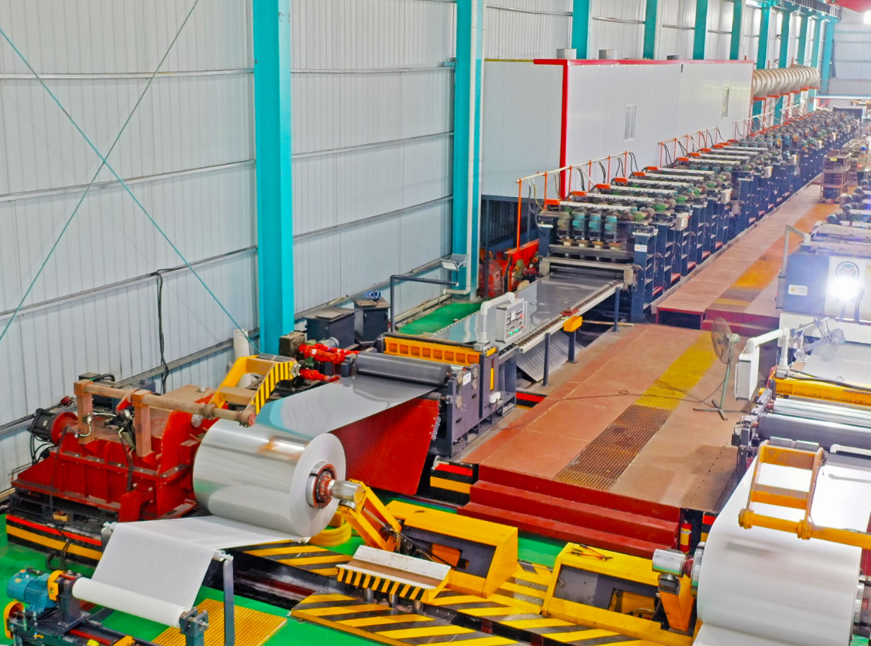 stainless steel coil polishing machine