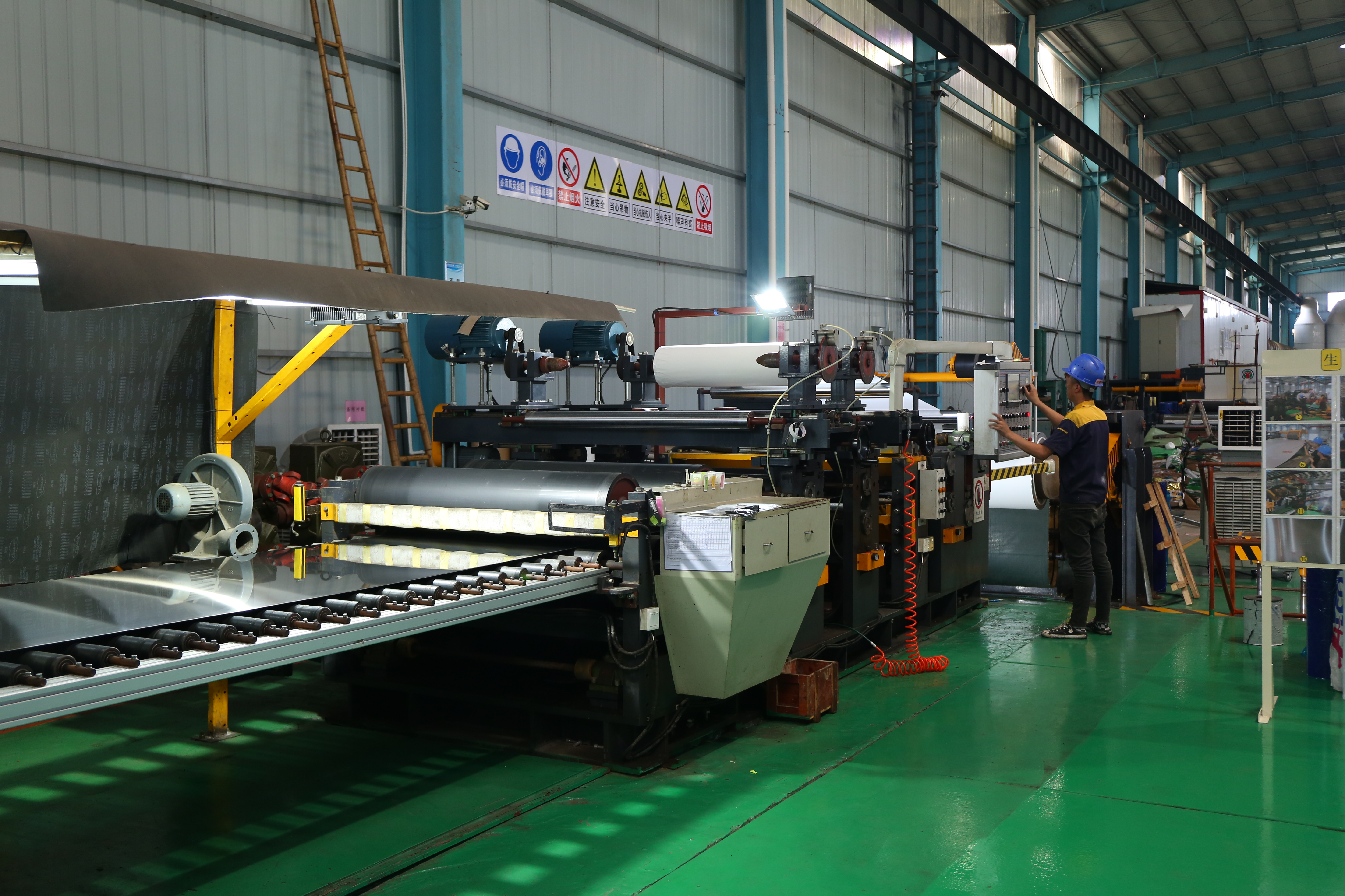 metal polishing production line