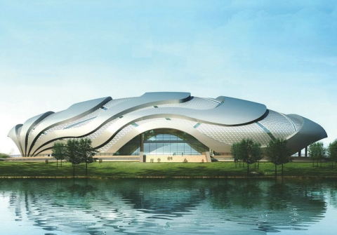 مشروع الألعاب الآسيوية 2010- مركز جيماناسيوم للدراجات