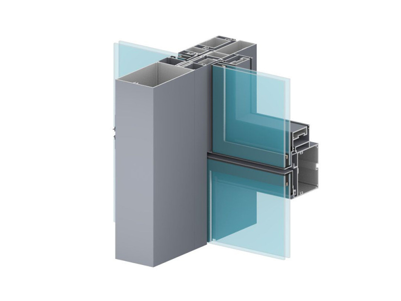 Алюминиевые профили для навесных стен