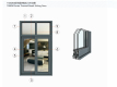 Profili per porte e finestre in alluminio