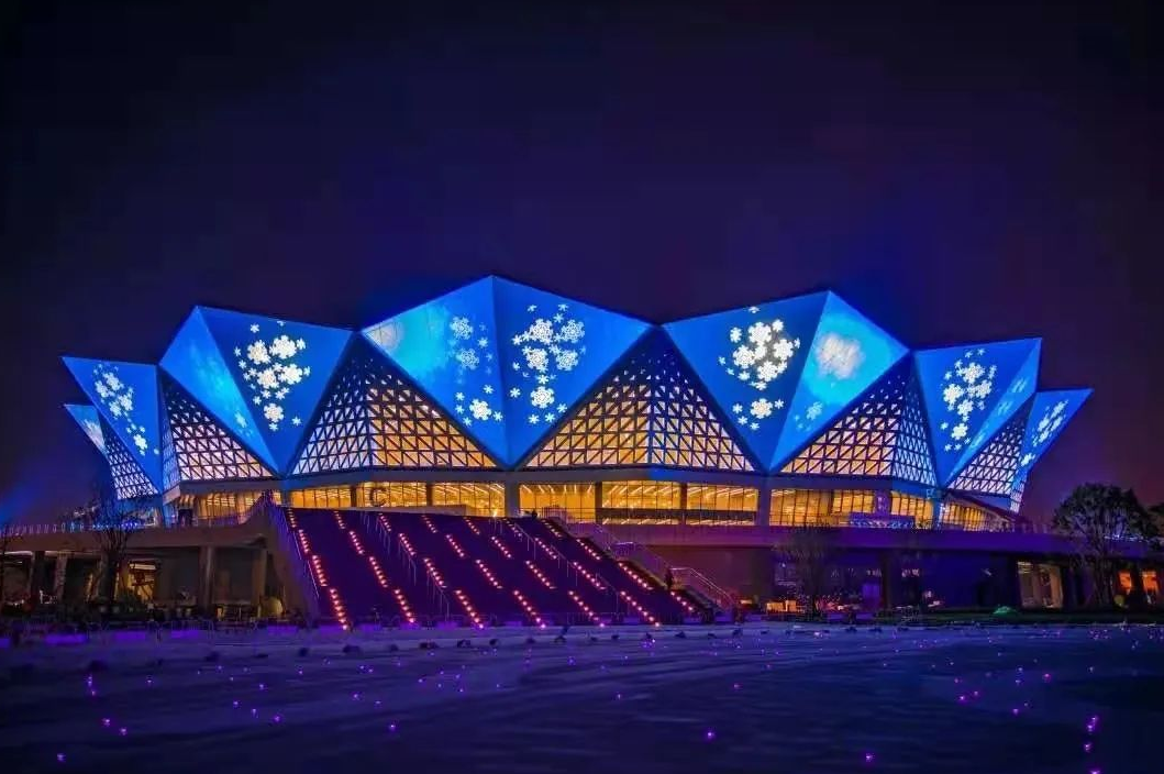 Phoenix aluminum shining Xi 'an Olympic Sports center