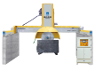 Máquina de corte de blocos multilâminas de ponte
