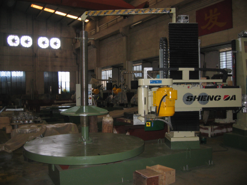 Column Base Cutting Machine