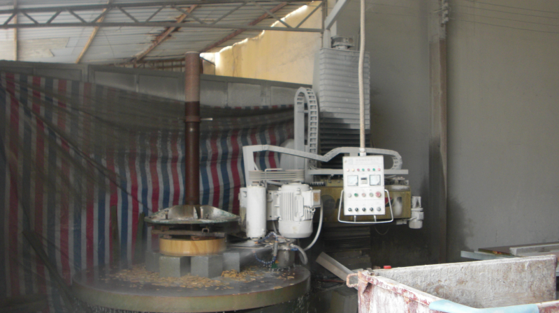 Column Base Cutting Machine