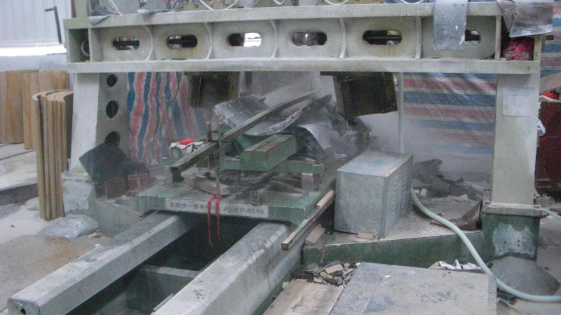 Máquina de corte de borda para laje de coluna (corte em altura)