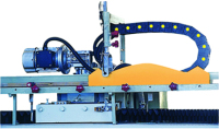 Máquina de linha CNC de três eixos