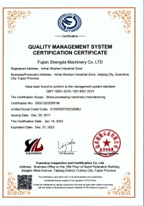 Certificato di certificazione del sistema di gestione della qualità