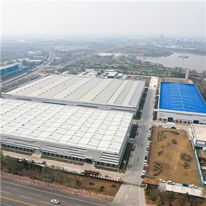Multi spans prefab metal structure workshop prefab industrial buildings