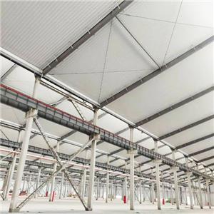 Multi spans prefab metal structure workshop prefabricated steel frame