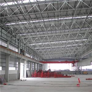 Multi spans prefab metal structure workshop galvanized steel framing