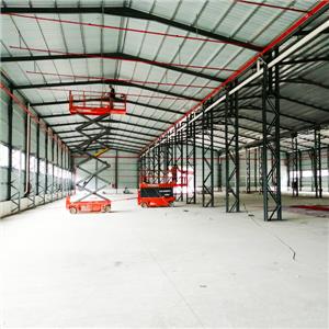 Light steel frame metal structure warehouse steel portal frame warehouse