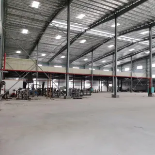 Almacén de estructura metálica de marco de acero ligero