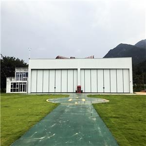 Prefabricated steel structure aircraft hangar prefab hangar buildings