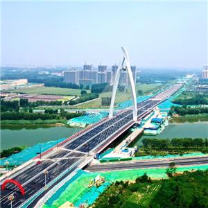 Modular steel girder bridge or arch bridge steel truss bridge