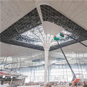 Prefabricated steel structure aircraft terminal modular steel bridge