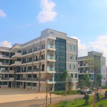 Edificio escolar prefabricado con estructura de acero