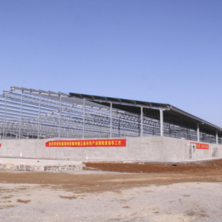 Prefabricated galvanized steel structure pig shed Prefabricated galvanized steel structure pig shed