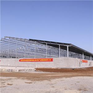 Prefabricated galvanized steel structure pig shed steel poultry shed