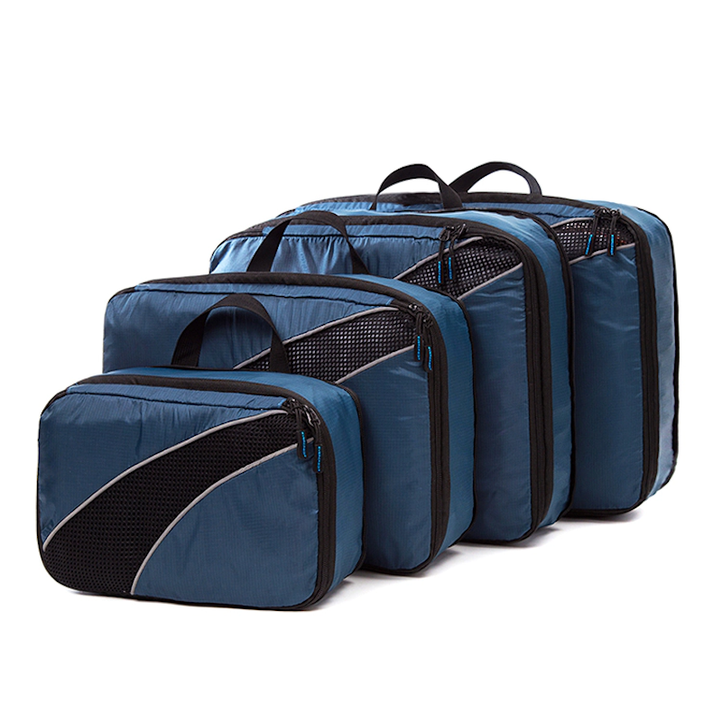 Set of 4 Compressible Travel Storage Cubes