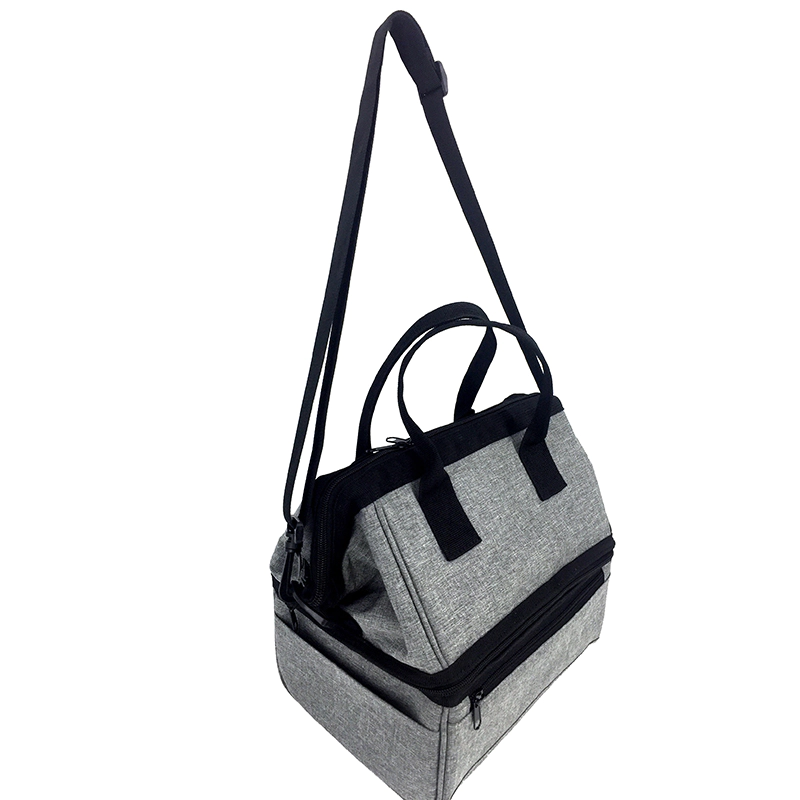 Dual Compartment Insulated Lunch Bag