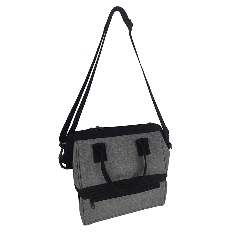 Dual Compartment Insulated Lunch Bag