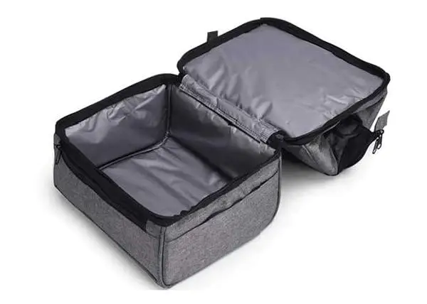 Dual Compartment Insulated Lunch Bag
