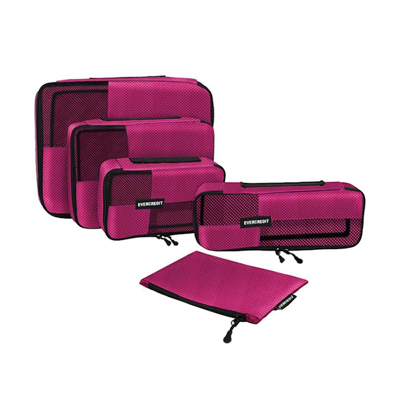 5 Piece Lightweight Packing Cubes