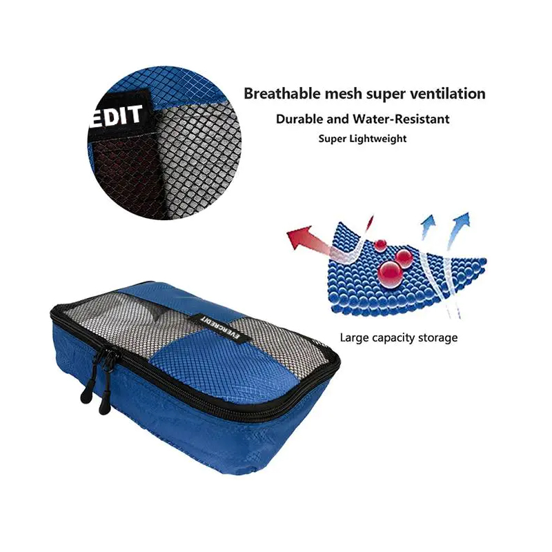 5 Piece Lightweight Packing Cubes