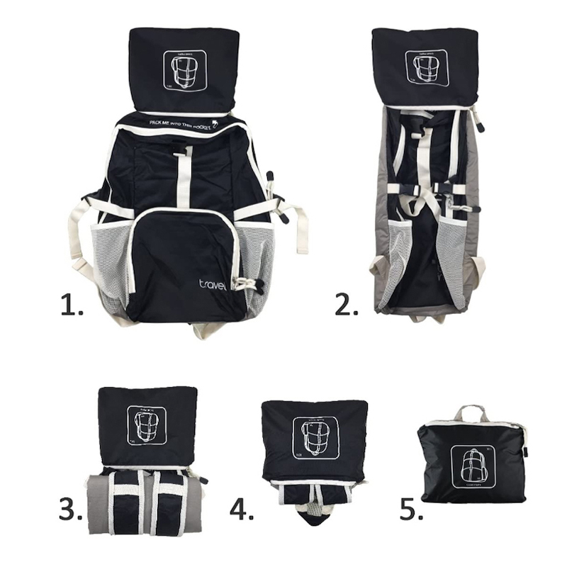 folding backpack