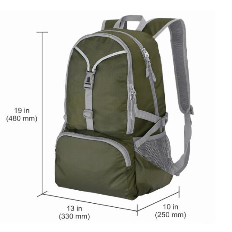 Lightweight Foldable Hiking Backpack