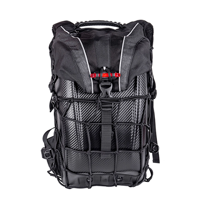 Motorcycle Backpack With Helmet Holder