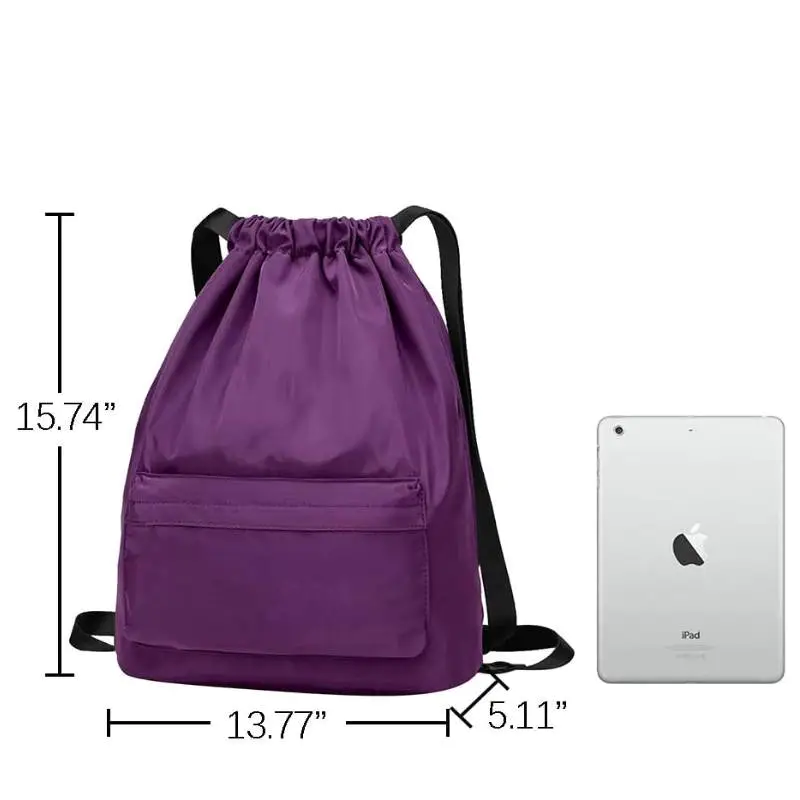Waterproof Drawstring Athletic Bag
