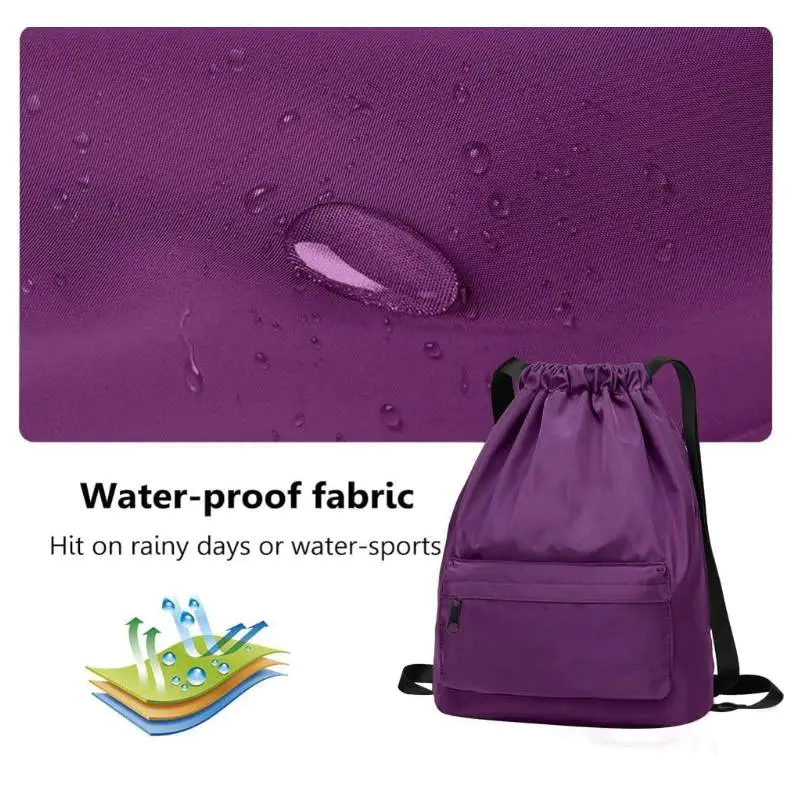 Waterproof Drawstring Athletic Bag