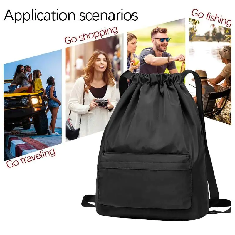 Waterproof Drawstring Athletic Bag